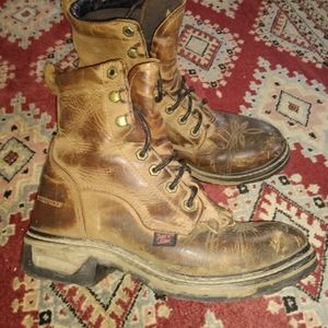 Tony Lama lace riding boot